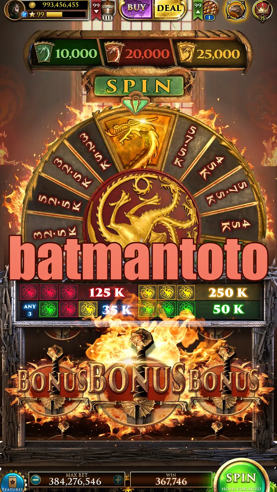 batmantoto Tangkapan Layar Resmi APK